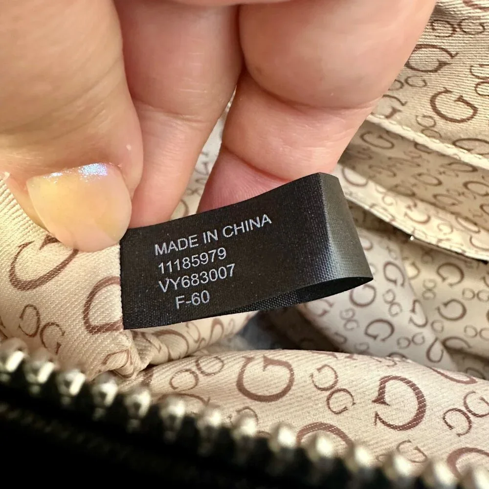 Guess black beige